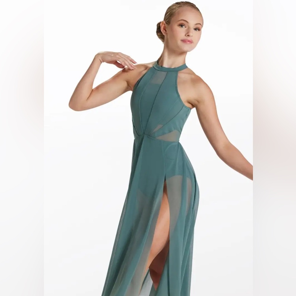 Dance Costume from Balera High Neck Halter Dress